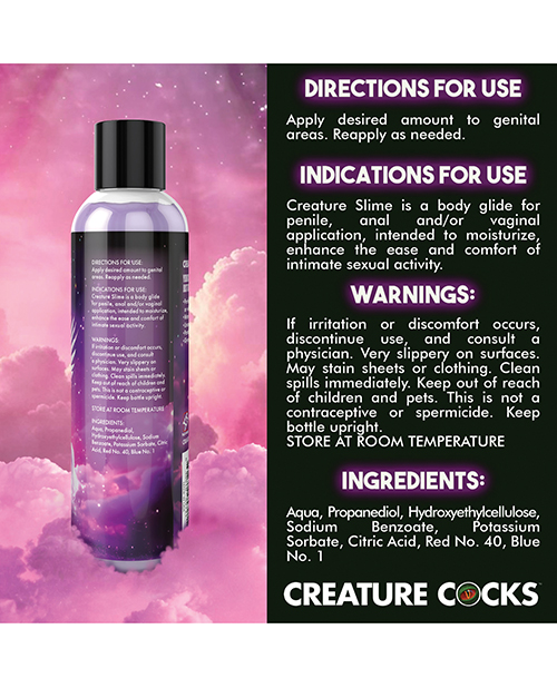 Thumbnail for Creature Cocks - Creature Slime Purple Slime Water-Based Lubricant 8 oz