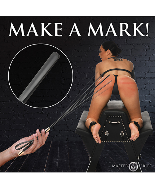 Thumbnail for Master Series Sinful Impact Cane - Black/Gold