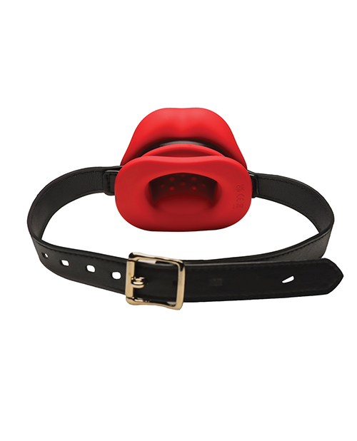 Thumbnail for Master Series Vibrating Sissy Mouth Gag - Red