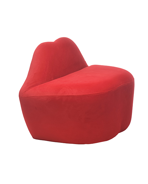 Thumbnail for Master Series Lips Chair - Red, Drop Ship Only