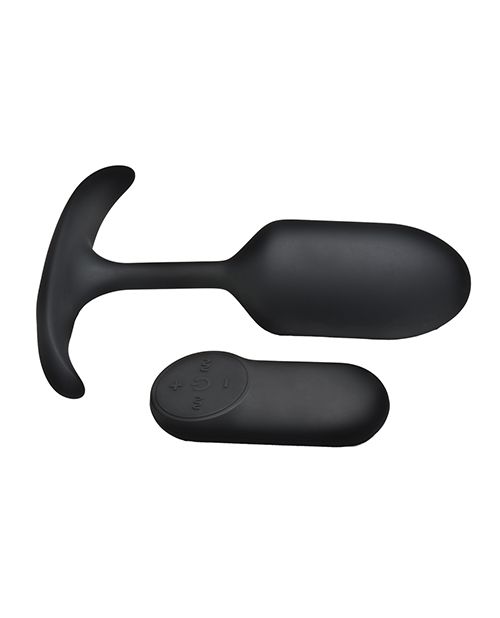 Thumbnail for Heavy Hitters - Vibrating Weighted Silicone Anal Plug - Medium