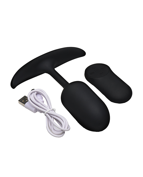 Thumbnail for Heavy Hitters - Vibrating Weighted Silicone Anal Plug - Medium