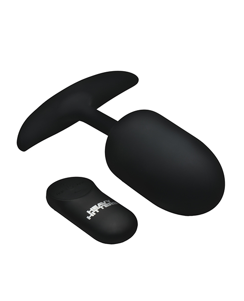 Thumbnail for Heavy Hitters - Vibrating Weighted Silicone Anal Plug - Extra Large