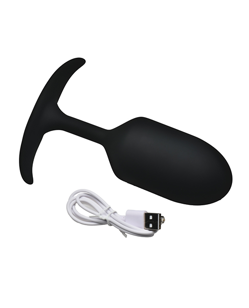 Thumbnail for Heavy Hitters - Vibrating Weighted Silicone Anal Plug - Extra Large