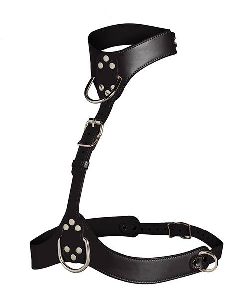 Thumbnail for Vixen Female Chest Harness - Black