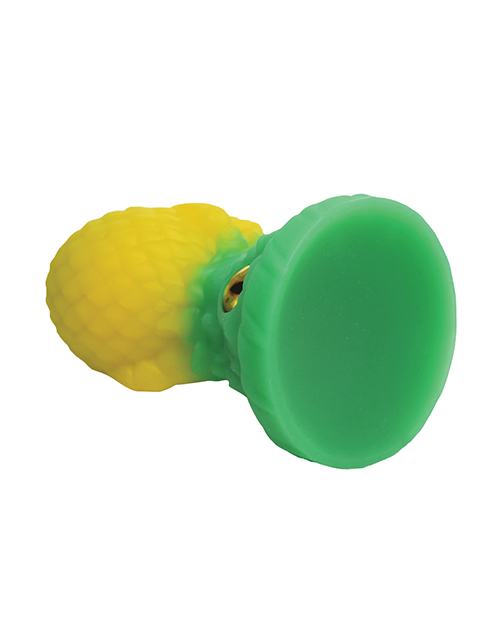 Thumbnail for Creature Cocks - Eye of the Dragon Silicone Butt Plug - Green