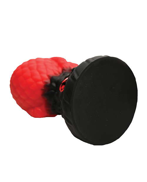 Thumbnail for Creature Cocks - Eye of the Dragon Silicone Butt Plug - Red