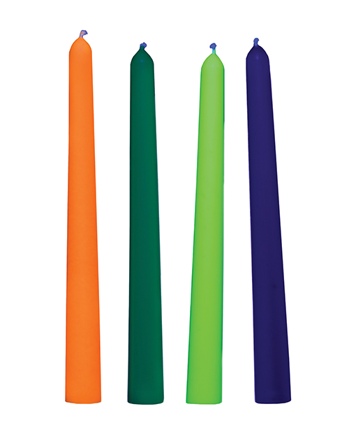 Thumbnail for Master Series - Glow Wax UV Blacklight Reactive Drip Candles Set of 4