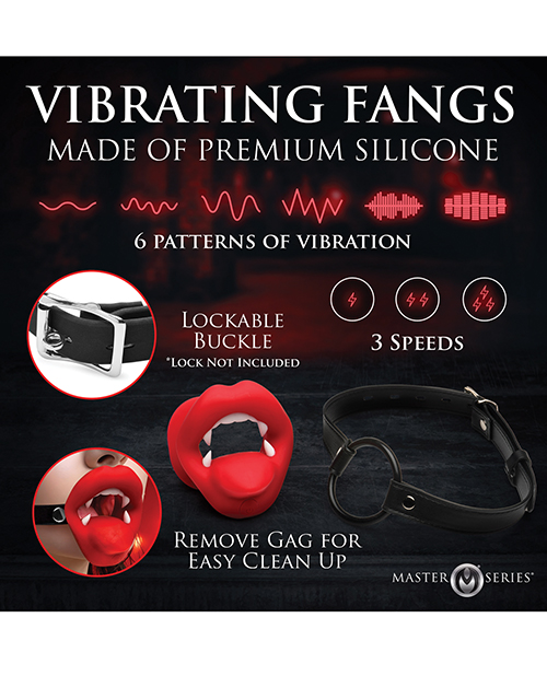 Thumbnail for Master Series - Vampire Vibrating Mouth Gag