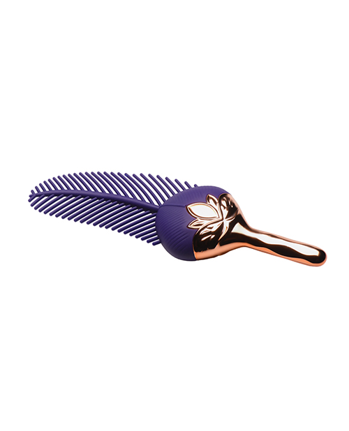 Thumbnail for Master Series The Tickler Vibrating Silicone Feather Tickler