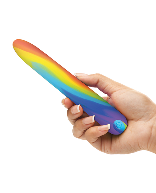 Thumbnail for Bang! Rainbow Silicone Vibrator