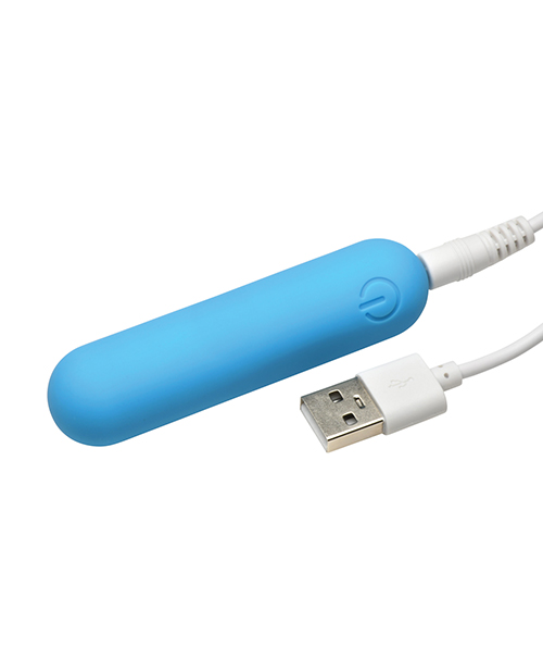 Thumbnail for Bang! Flexible Silicone Bullet - Blue