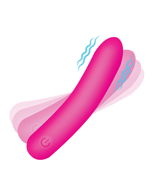 Thumbnail for Bang! Tapered Flexible Silicone Bullet - Pink