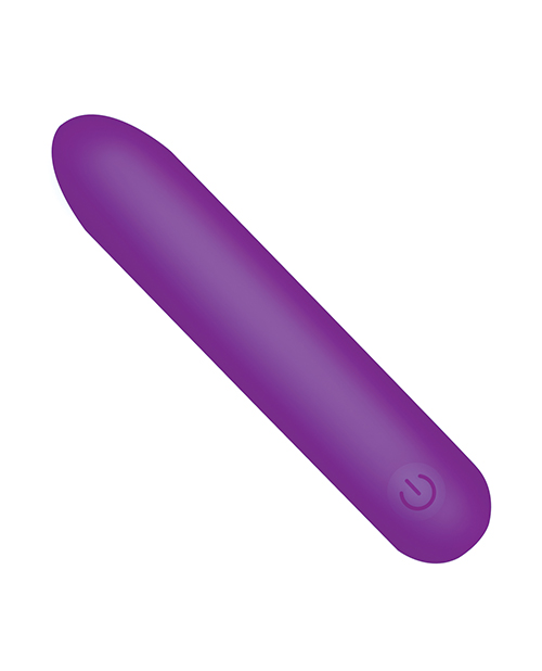 Thumbnail for Bang! Tapered Flexible Silicone Bullet - Purple