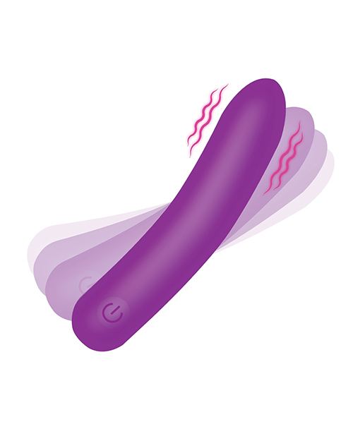 Thumbnail for Bang! Tapered Flexible Silicone Bullet - Purple