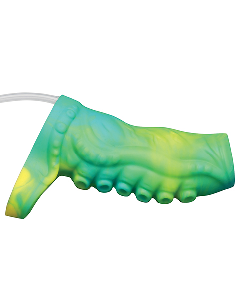 Thumbnail for Creature Cocks Tentacle Squirting Silicone Penis Enhancer - Green
