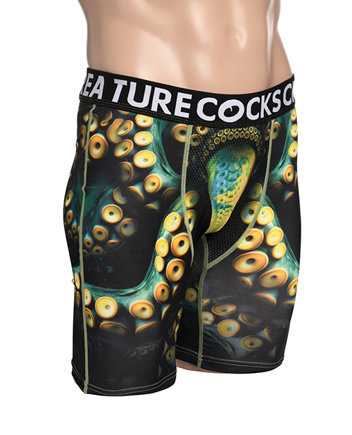 Thumbnail for Creature Cocks - Creature Wear Monstropus Tentacled Monster Boxer Shorts - SM