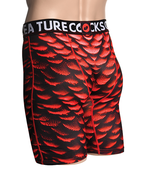 Thumbnail for Creature Cocks - Creature Wear Horny Devil Demon Boxer Shorts - LG