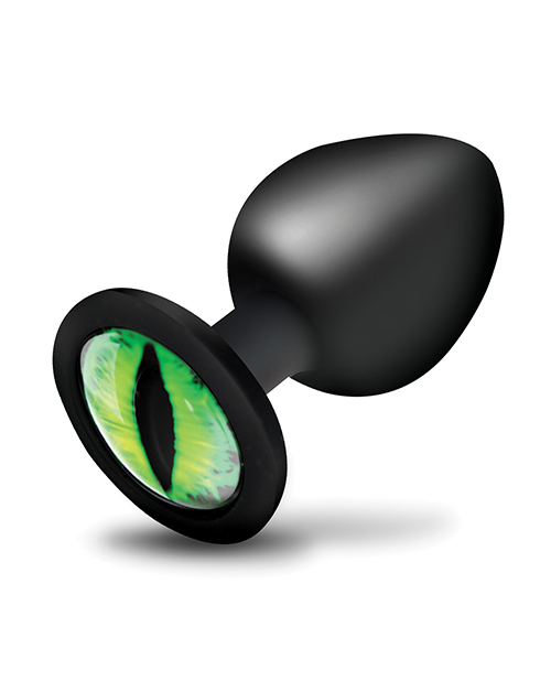 Thumbnail for Creature Eye Green Eye Silicone Butt Plug - Large