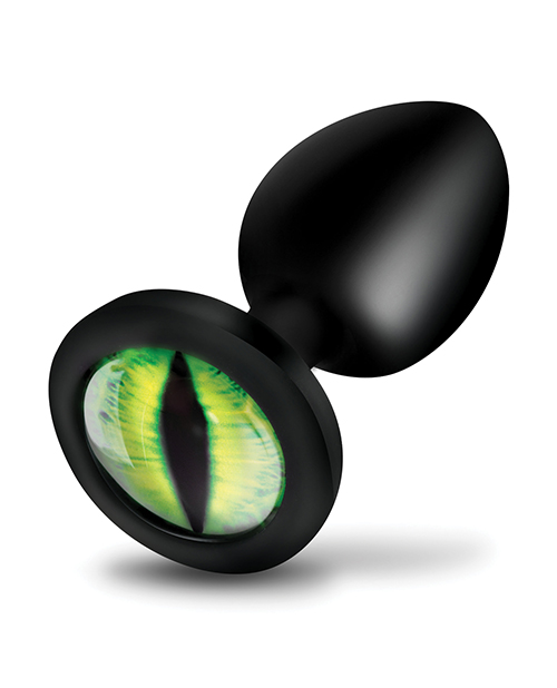 Thumbnail for Creature Eye Green Eye Silicone Butt Plug - Small