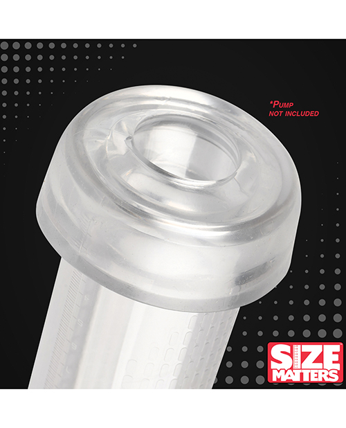 Thumbnail for Size Matters Universal Pump Sleeve - Clear
