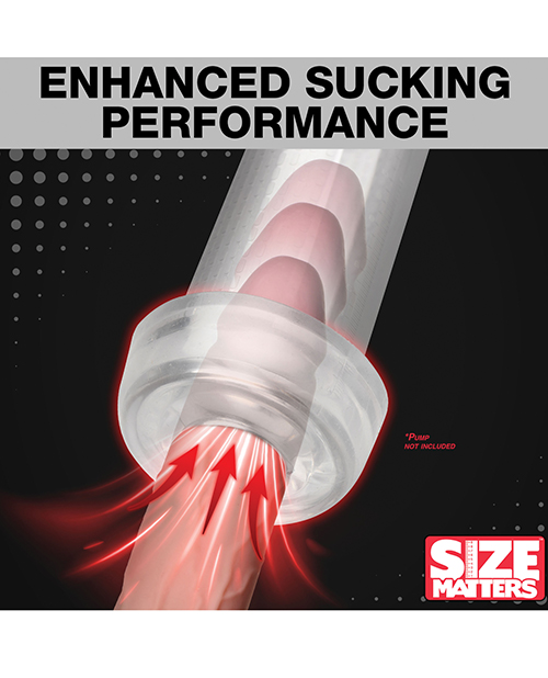 Thumbnail for Size Matters Universal Pump Sleeve - Clear
