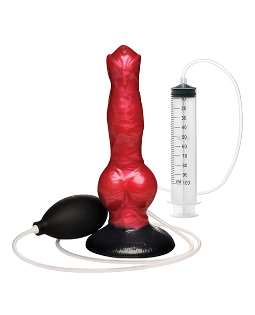 Thumbnail for Creature Cocks Hell Hound Squirting Dildo