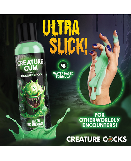 Thumbnail for Creature Cocks - Creature Cum Green Water-Based Lubricant 8 oz