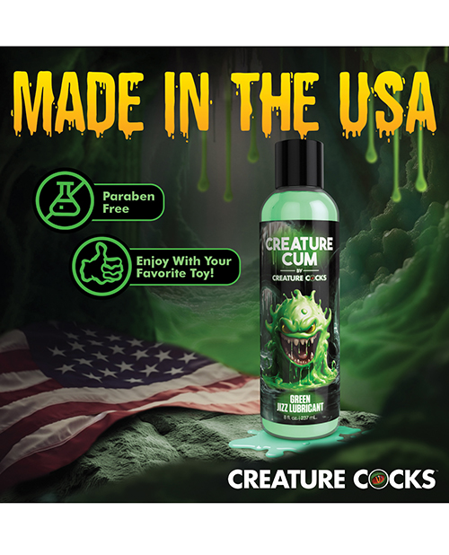 Thumbnail for Creature Cocks - Creature Cum Green Water-Based Lubricant 8 oz