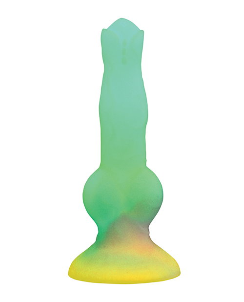 Thumbnail for Creature Cocks - Vibrating Space Cock Glow-in-the-Dark Silicone Dildo w/Remote