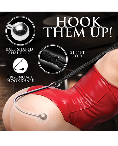 Thumbnail for Master Series Roped Anal Hook w/Rope