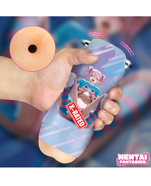 Thumbnail for Hentai Fantasies Haruka the Gamer Girl Vibrating Ass Stroker