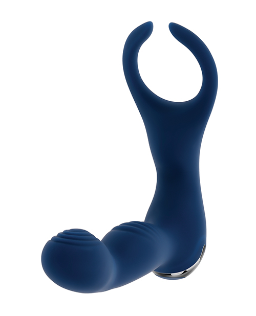 Thumbnail for Zero Tolerance By All Means Prostate Vibrator w/Remote Control - Blue