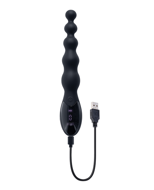 Thumbnail for Zero Tolerance Backdoor Baton Beaded Anal Vibrator - Black