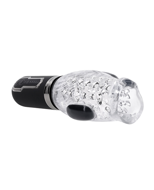 Thumbnail for Zero Tolerance Thrill Ride Rechargeable Stroker - Black/Clear