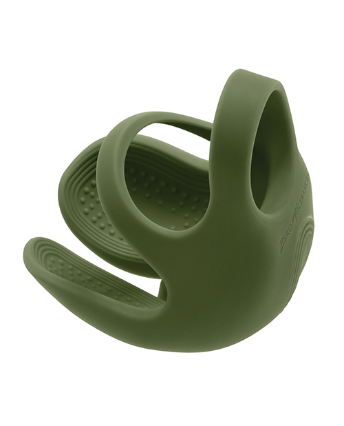 Thumbnail for Zero Tolerance Nutty Buddy Cock &amp; Ball Vibrator - Green