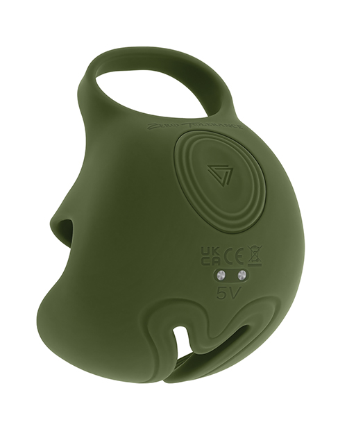 Thumbnail for Zero Tolerance Nutty Buddy Cock &amp; Ball Vibrator - Green